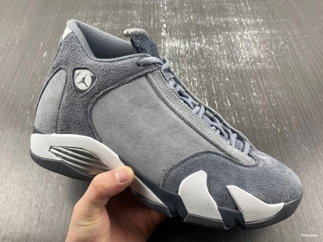 Cheap TB FJ3460-012 Air Jordan 14 Flint Grey 0710